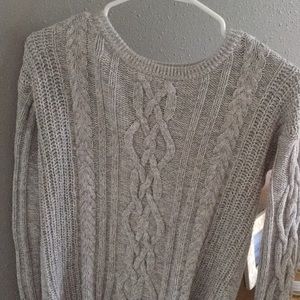 Detailed gray Old Navy Sweater